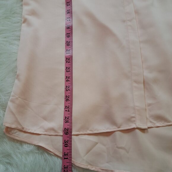 Chico's Peach Casual Button Up Shirt Size 3 - Picture 11 of 12